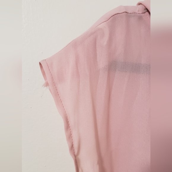 *Vintage* Pink Drape Dress - Picture 5 of 8